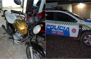 Motociclista alcoolizado foi preso e moto foi apreendida (Foto: Reprodução)