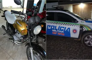 Motociclista alcoolizado foi preso e moto foi apreendida (Foto: Reprodução)