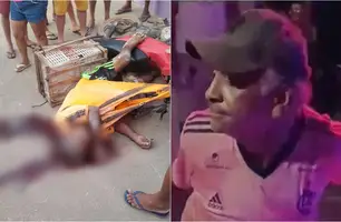 Motociclista morre após colidir contra muro de boate adulta (Foto: Reprodução)