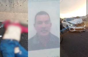 Motociclista morre em grave acidente no viaduto do Mercado do Peixe, em Teresina (Foto: Reprodução)