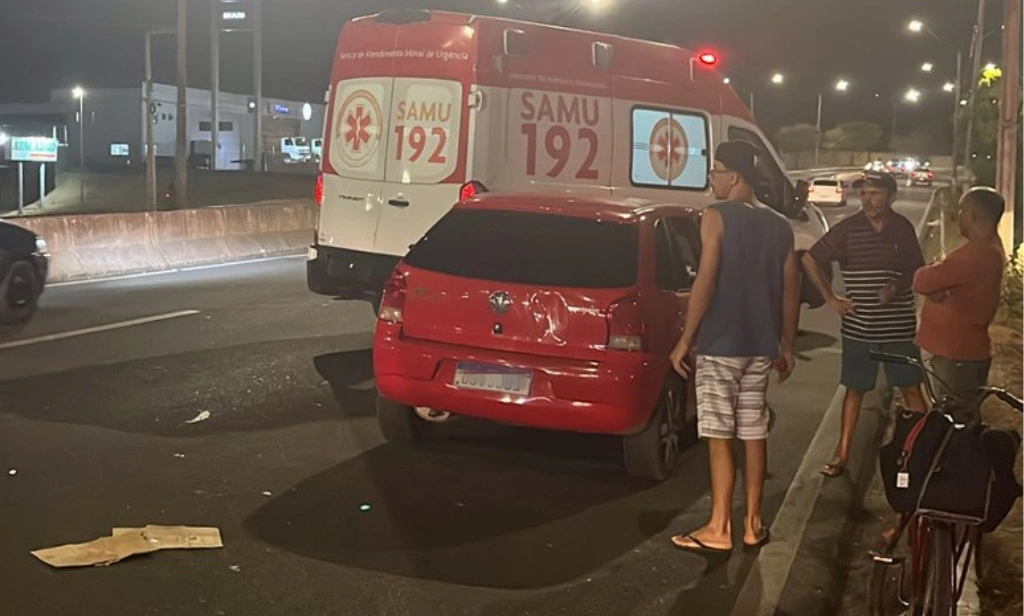 Motorista de app salta de carro para escapar de sequestro em Teresina