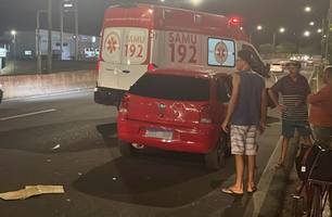 Motorista de app salta de carro para escapar de sequestro em Teresina (Foto: Reprodução)