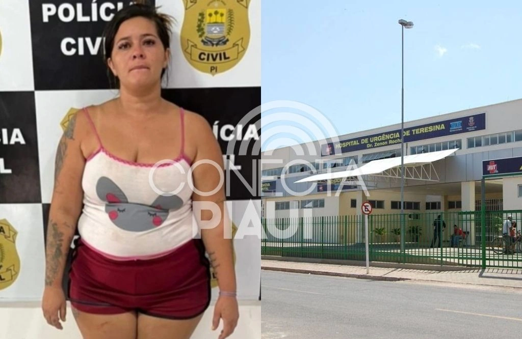 Mulher conhecida como ‘Rainha do Tráfico’ morre no HUT após ser baleada em Altos