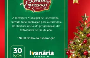 Natal Brilho da Esperança 2024 de Esperantina (Foto: Divulgação)