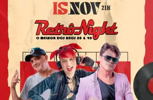 Noite Retrô traz de volta os sucessos dos anos 80 e 90 em festa em Teresina (Foto: Reprodução)