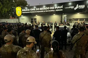 Operação Denarc 63: Polícia cumpre 24 mandados contra tráfico em Teresina (Foto: Reprodução)