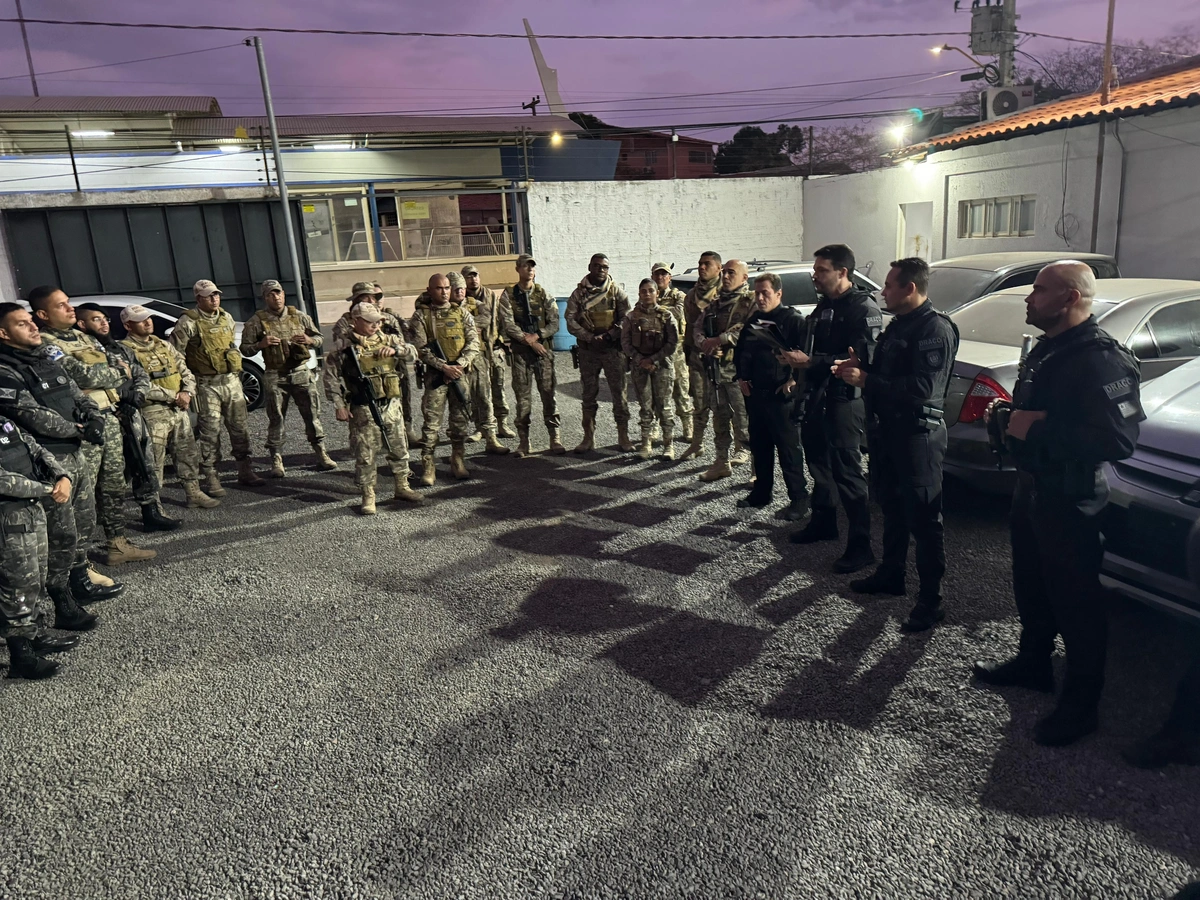 Operação Draco 167: polícia cumpre mandandos contra o crime organizado em Teresina