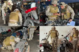 Operação Rastreados em Esperantina (Foto: Reprodução)