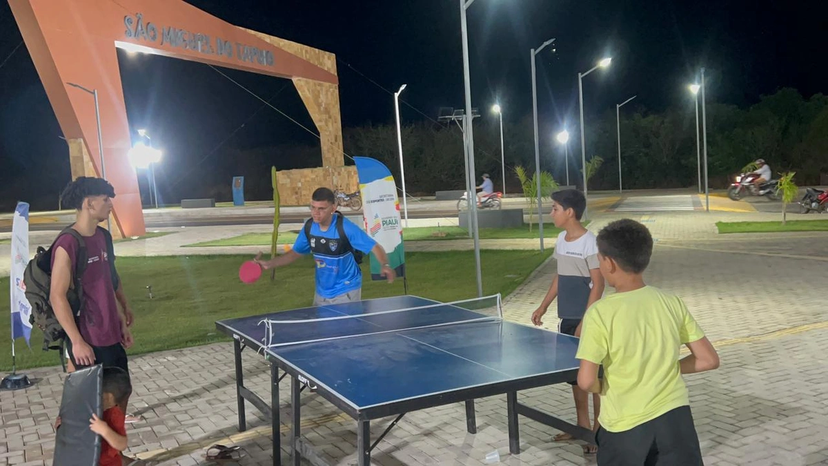 Projeto esportivo beneficia jovens de São Miguel do Tapuio