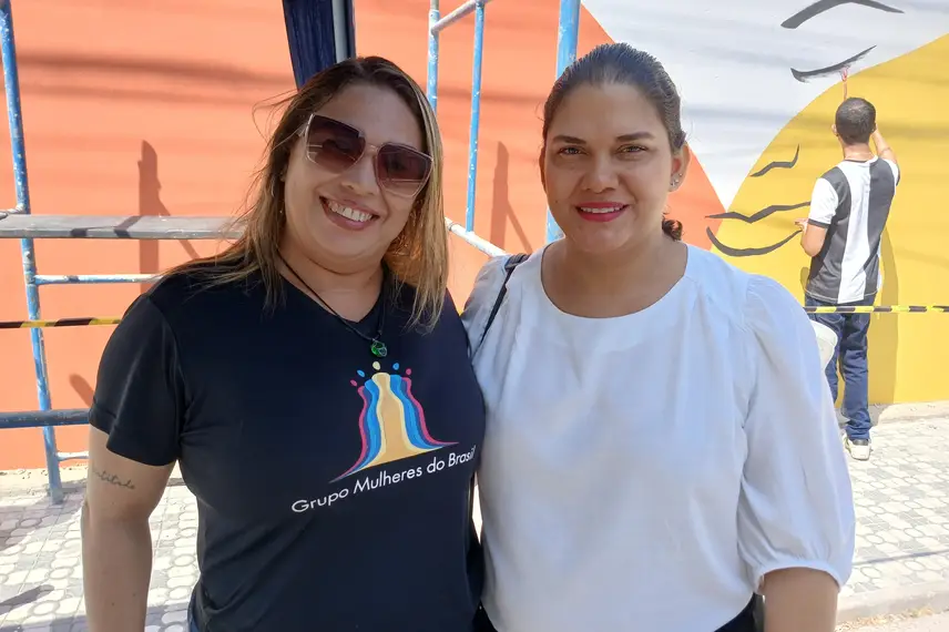 Projeto 'Muro pelo Fim da Violência' mobiliza Teresina com arte e conscientização Projeto 'Muro pelo Fim da Violência' mobiliza Teresina com arte e conscientização