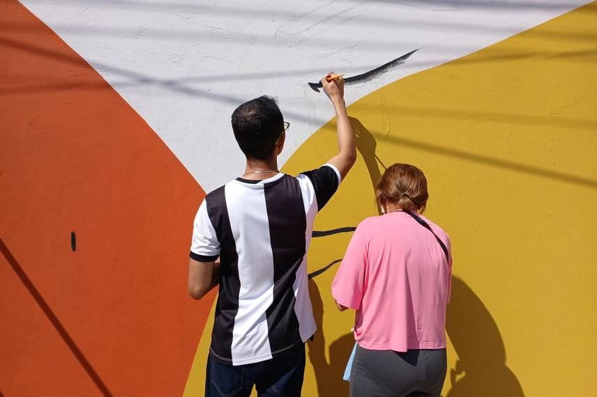 Projeto 'Muro pelo Fim da Violência' mobiliza Teresina com arte e conscientização Projeto 'Muro pelo Fim da Violência' mobiliza Teresina com arte e conscientização