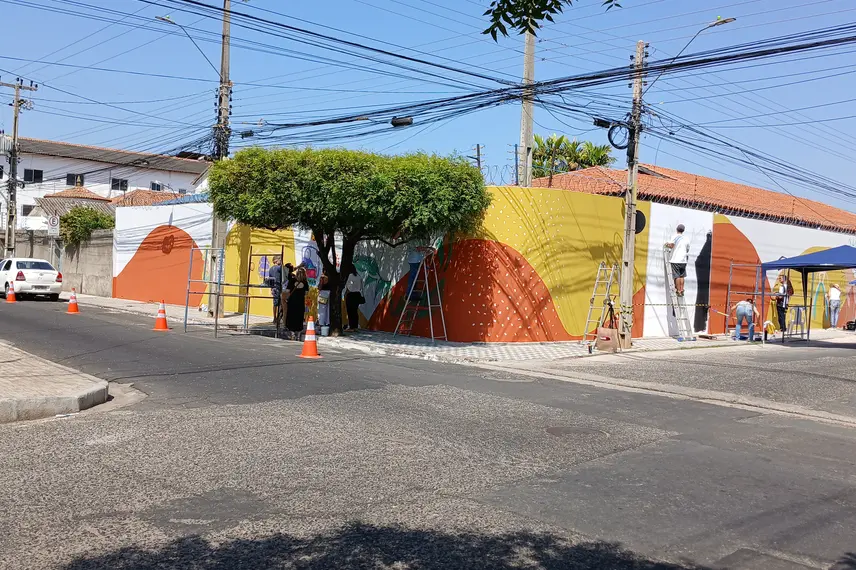 Projeto 'Muro pelo Fim da Violência' mobiliza Teresina com arte e conscientização