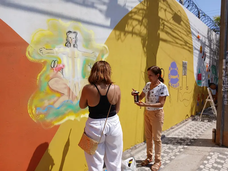 Projeto 'Muro pelo Fim da Violência' mobiliza Teresina com arte e conscientização