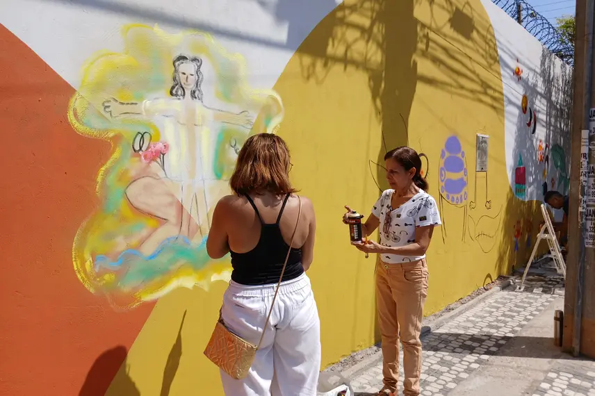 Projeto 'Muro pelo Fim da Violência' mobiliza Teresina com arte e conscientização