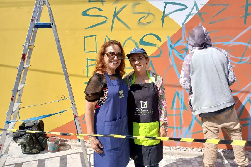 Projeto 'Muro pelo Fim da Violência' mobiliza Teresina com arte e conscientização