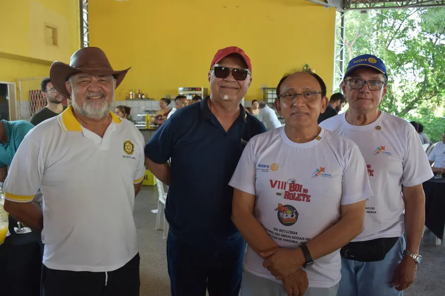 Rotary Clube de Teresina Ininga Celebra Confraternização com VIII Boi no Rolete