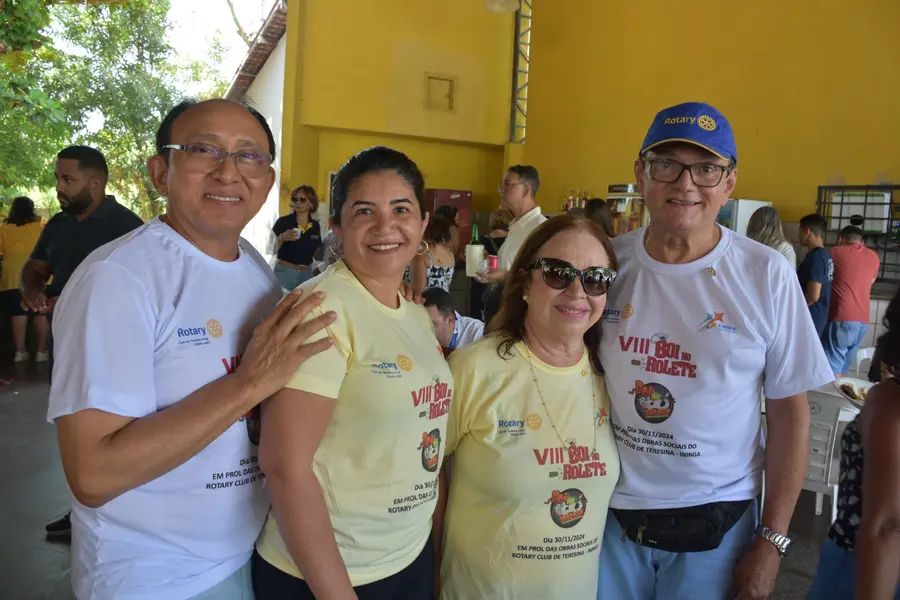 Rotary Clube de Teresina Ininga Celebra Confraternização com VIII Boi no Rolete