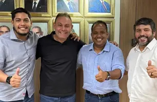 Samuel Alencar anuncia apoio a Enzo Samuel na Câmara (Foto: Divulgação)