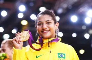 Sarah Menezes (Foto: Agência AFP)