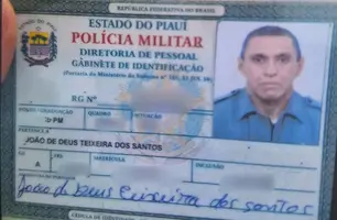 Sargento da Polícia Militar do Piauí, João de Deus Teixeira dos Santos (Foto: Reprodução)