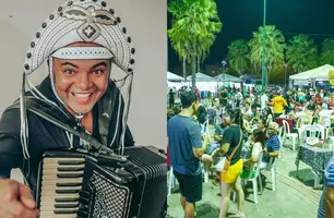 Show de Chambinho do Acordeon vai encerrar Feira da Agricultura Familiar do Piauí (Foto: Reprodução)