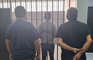 Suspeito de agredir a ex-companheira em casa é preso na zona Norte de Teresina (Foto: Divulgação/Polícia Civil)