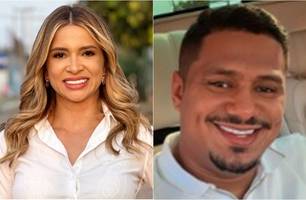Tatiana Medeiros e Alandilson Cardoso (Foto: Reprodução)