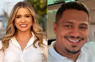 Tatiana Medeiros e Alandilson Cardoso (Foto: Reprodução)