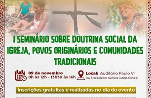 THE: I Seminário debate Doutrina Social da Igreja e direitos de povos originários (Foto: Reprodução)