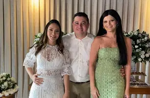 Timnate Heres com a psiquiatra Cybelle Moura e Cristina Mendes (Foto: Reprodução)