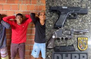 Trio membro de facção é preso após tentar executar adolescente a tiros em Timon (Foto: Divulgação/Polícia Civil)