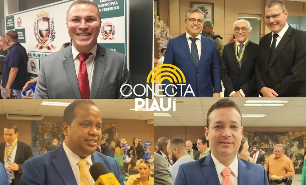 Vereadores entregam Medalha do Mérito Legislativo na Câmara de Teresina