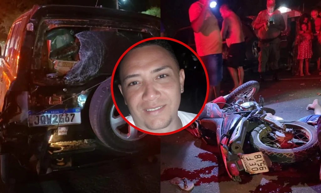 Acidente entre carro e moto deixa um morto e outro gravemente ferido em Oeiras