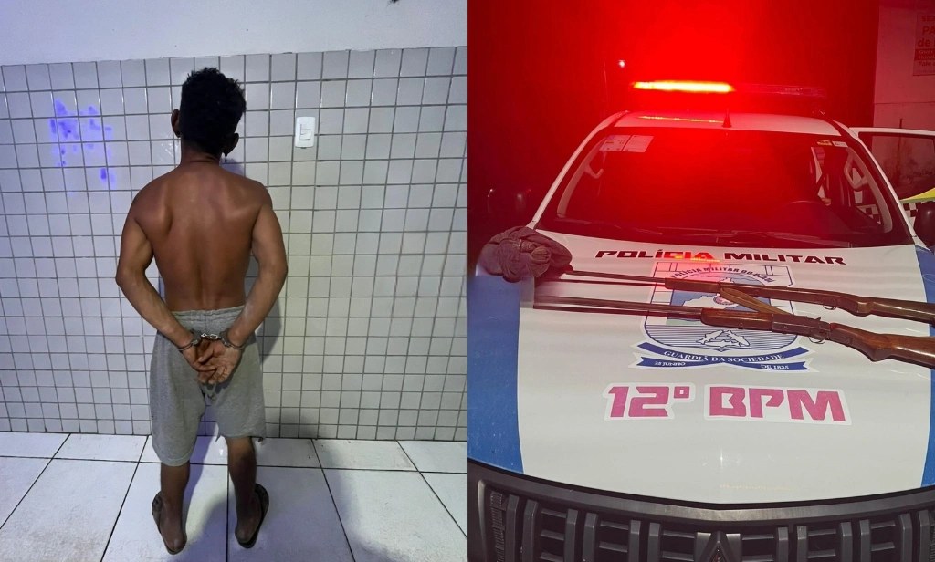 Acusado de matar próprio irmão é preso após ameaçar tio de morte em Pedro II
