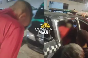 Adolescente é apreendido com grande quantidade de crack em Teresina (Foto: Repórter 12/Conecta Piauí)