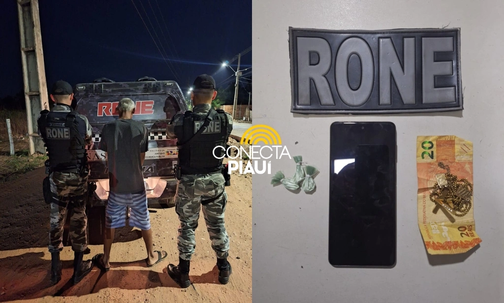 Adolescente é apreendido por suspeita de receptação e posse de drogas em Teresina