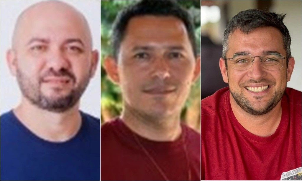 Antonio Filho, João Santana e Erikson Fenelon, respectivamente