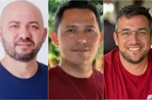 Antonio Filho, João Santana e Erikson Fenelon, respectivamente (Foto: Reprodução)