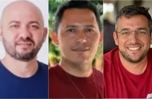 Antonio Filho, João Santana e Erikson Fenelon, respectivamente (Foto: Reprodução)
