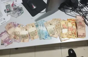 Assaltante de farmácia é preso após enterrar dinheiro e confessar crime em Jaicós (Foto: Divulgação/PMPI)