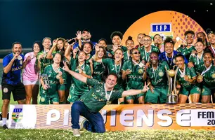 Atlético-PI bate Tiradentes e conquista o Campeonato Piauiense Feminino 2024 (Foto: Reprodução/Instagram)