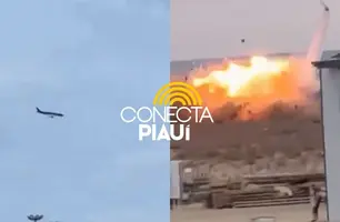 Avião com 67 pessoas cai no Cazaquistão; pelo menos 28 sobrevivem (Foto: Reprodução)