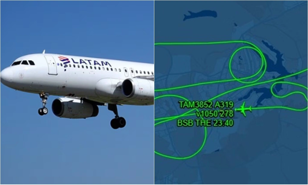 Avião da LATAM enfrenta emergência após decolagem de Brasília