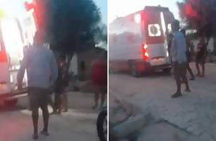 Casal fica gravemente ferido após briga em bar no Bairro Dilma Rousseff, em Luzilândia (Foto: Reprodução)