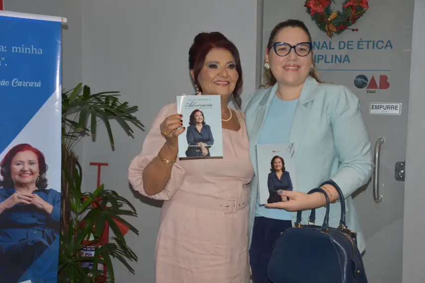 Conceição Carcará lança livro sobre trajetória de superação em solenidade na OAB Conceição Carcará lança livro sobre trajetória de superação em solenidade na OAB