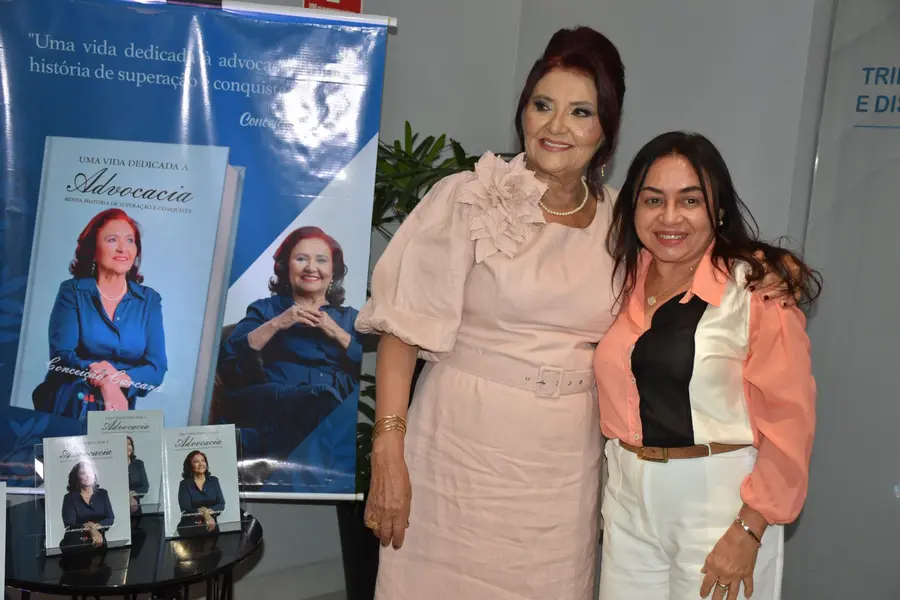 Conceição Carcará lança livro sobre trajetória de superação em solenidade na OAB