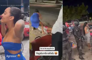 Confusão entre blogueiras e casal termina na Central de Flagrantes em Teresina (Foto: Reprodução)