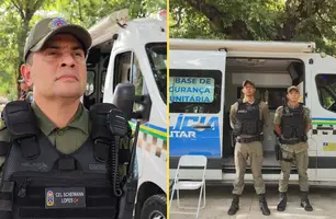 Coronel Scheiwann Lopes, Comandante Geral da Polícia Militar do Piauí (Foto: Conecta Piauí)