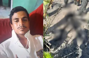 Corpo de homem é encontrado por artesã que procurava matéria-prima em Parnaíba (Foto: Reprodução)