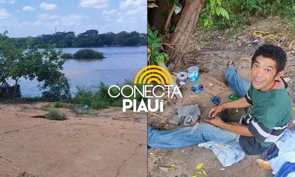 Dependente químico relata luta contra as drogas nas margens do Rio Parnaíba